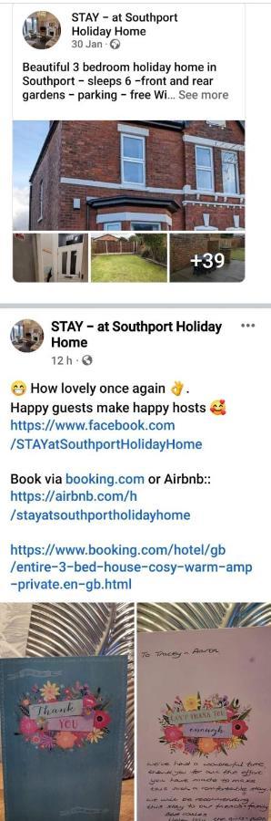 Stay - At Southport Holiday Home - Sleeps 6 Buitenkant foto