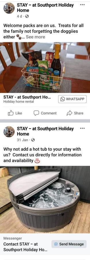 Stay - At Southport Holiday Home - Sleeps 6 Buitenkant foto